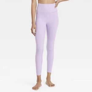 All In Motion Women's Soft Ultra High-Rise 7/8 Leggings Light Purple Size XXL